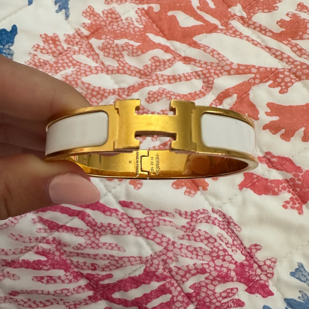 Authentic Hermes Clic H Bracelet